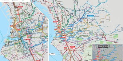Avtobus Marsel marşrut xəritəsi